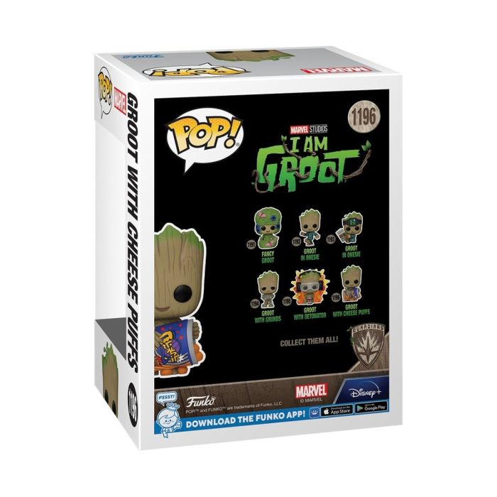 Groot with Cheese Puffs - Funko Pop! - I Am Groot