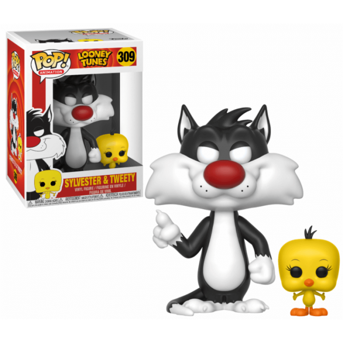 Funko Pop! Looney Tunes - Sylvester & Tweety [BOX DAMAGE]