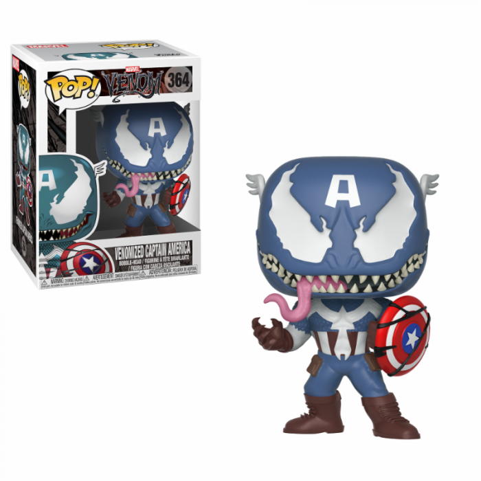 Funko Pop! Marvel Venom - Venom / Captain America