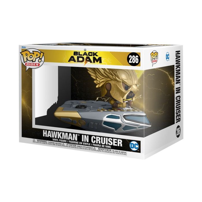 Hawkman in Cruiser - Funko Pop! Ride Super Deluxe  - Black Adam