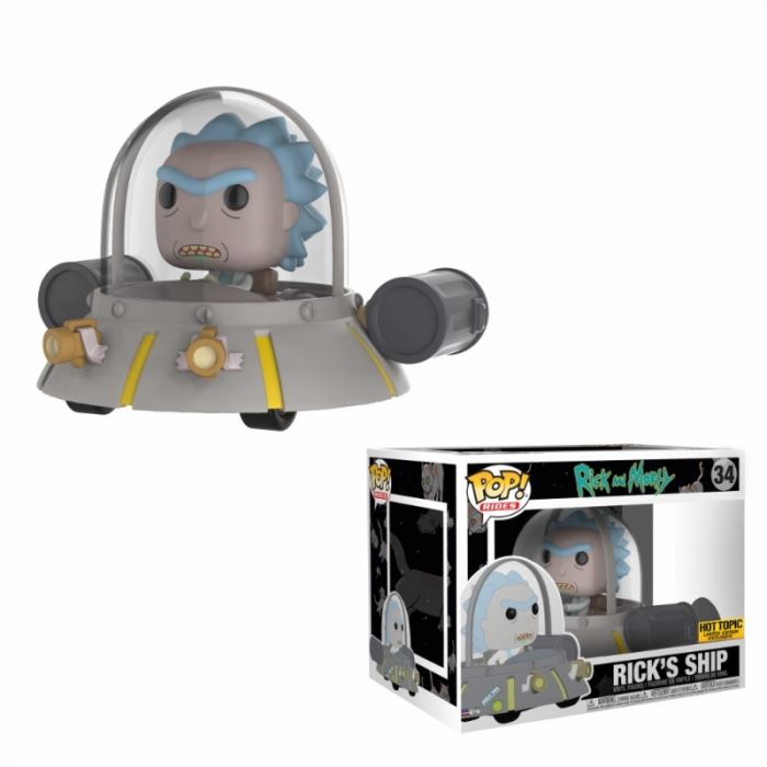 Funko Pop! Rides: Rick & Morty - Space Cruiser Limited Edition