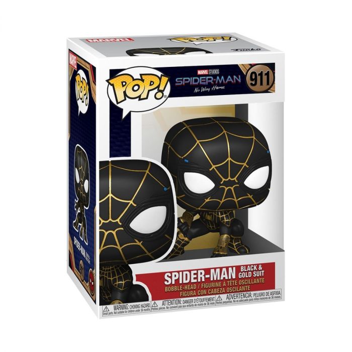 Spider-Man (Black & Gold Suit) - Funko Pop! - Spider-Man: No Way Home