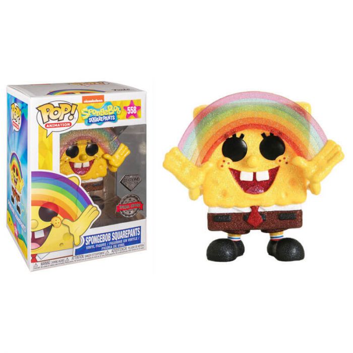 SpongeBob with Rainbow Glitter - Funko Pop! - SpongeBob Squarepants