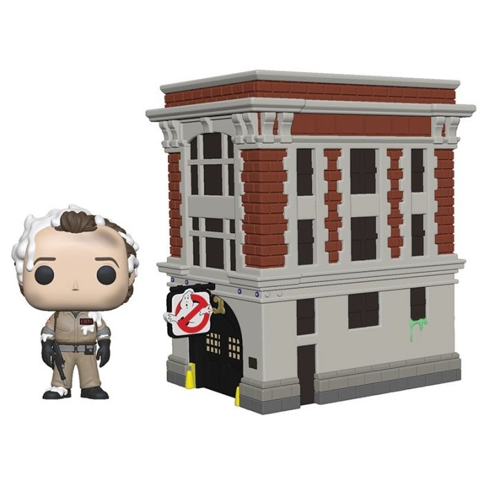 Funko Pop! Town: Ghostbusters - Peter with Fire Station